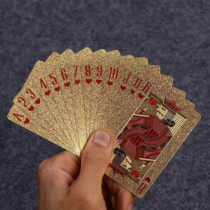 JUEGO DE POCKER METALIZADA