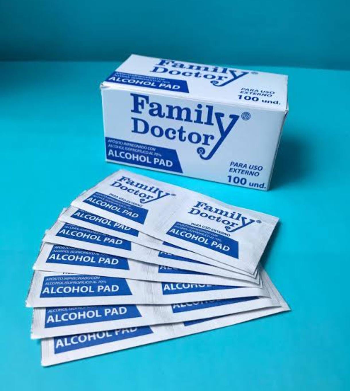 ALCOHOL PAD PAÑITOS ANTISEPTICOS