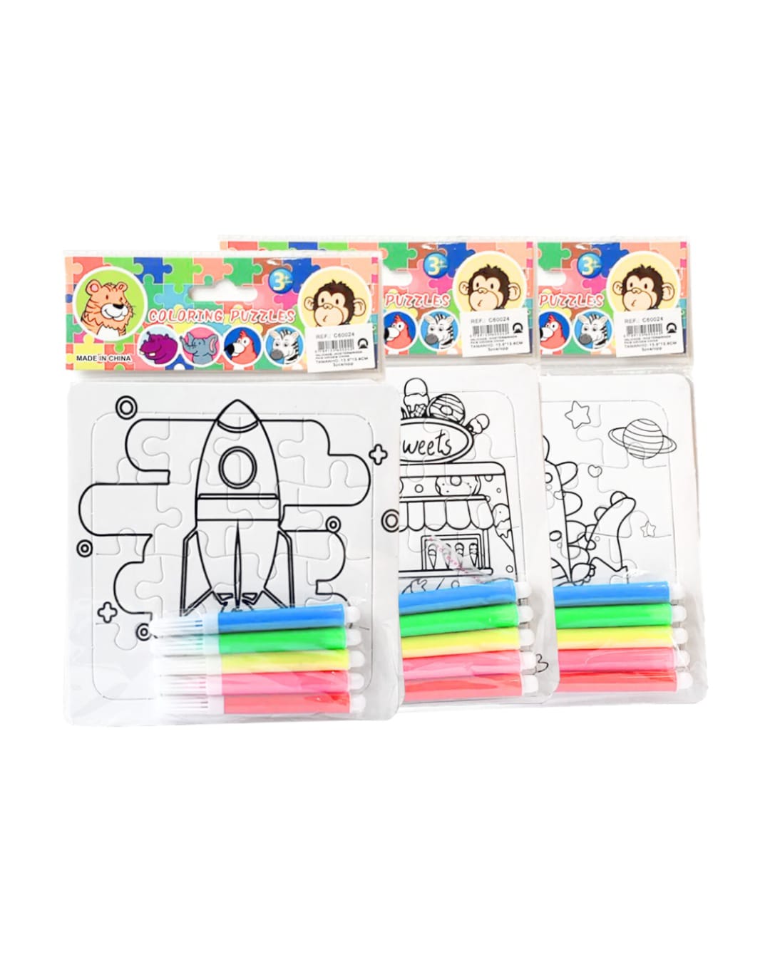 ROMPECABEZAS PARA COLOREAR X12